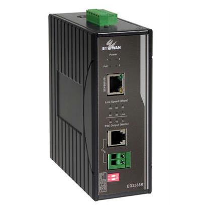 Промышленные высокоскоростные удлинители Ethernet с технологией PoL (ED3538, ED3638)